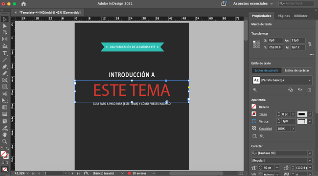 formats de livre électronique pour la création de contenu : adobe indesign