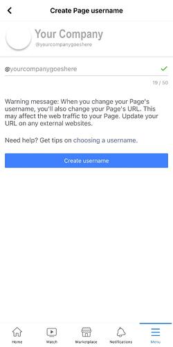 Comment changer votre URL de vanité facebook étape 4 Comment changer votre URL de vanité facebook étape 4
