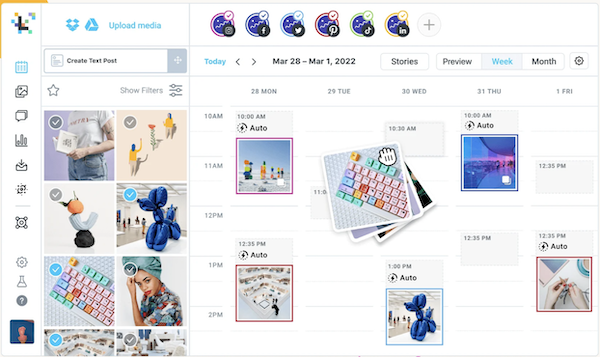 Application de planification Instagram : planificateur Instagram ultérieur.