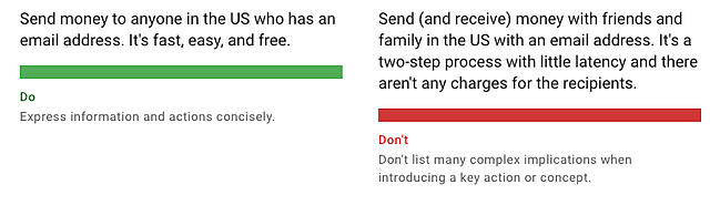 ce qu'il faut inclure dans le guide de style d'écriture : bons et mauvais exemples