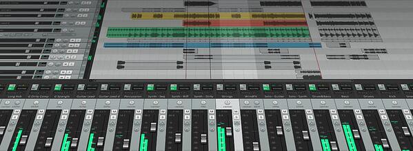 Logiciel d'édition Reaper.