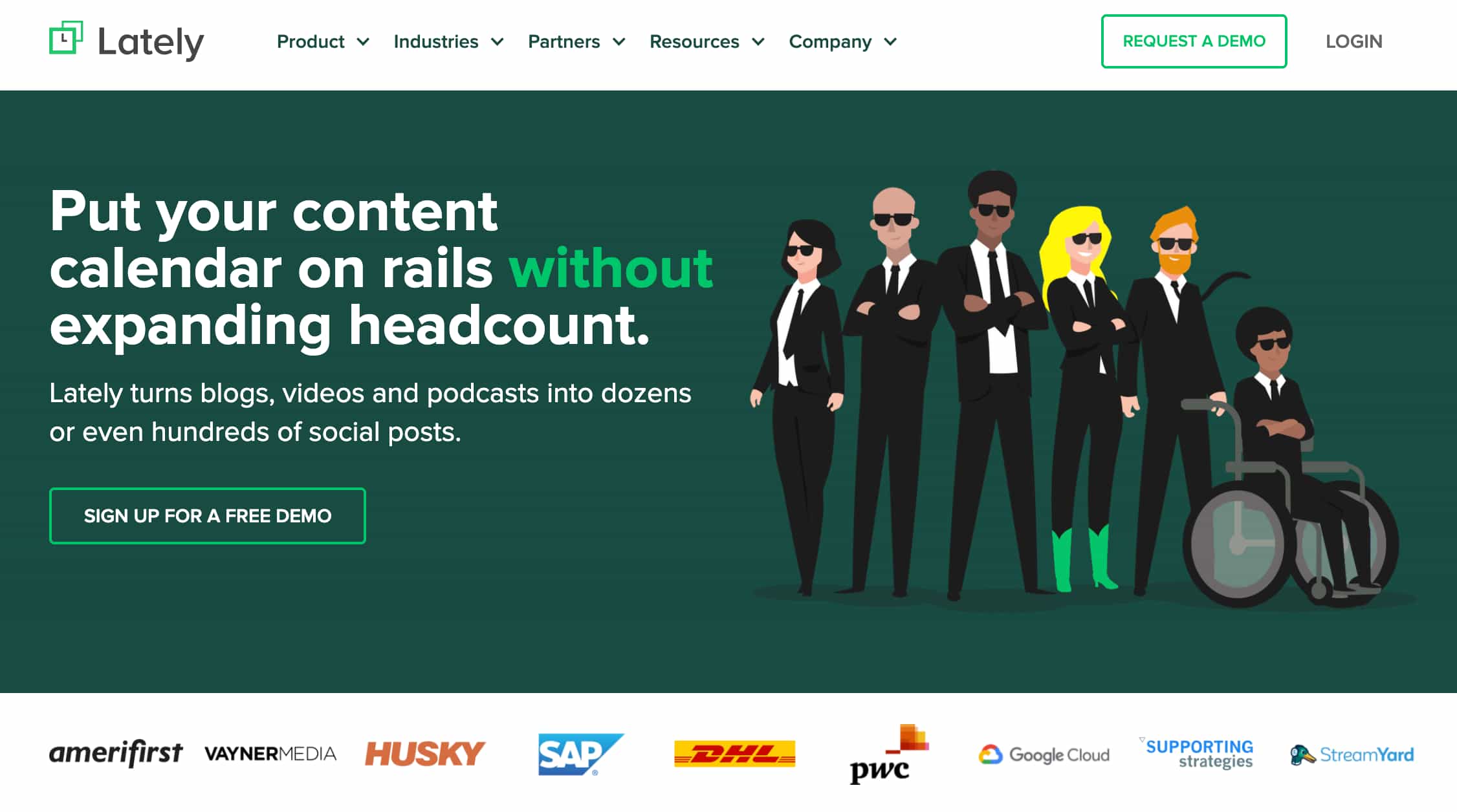 outil vidéo de forme courte lately.ai