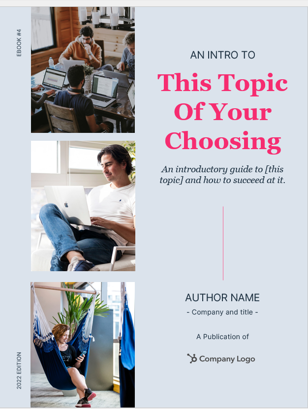 Modèle d'ebook : thème conversationnel