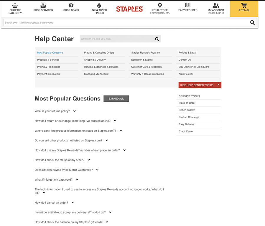 Centre d'aide Bureau en Gros